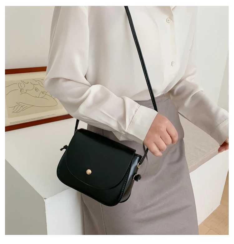 New Arrival Women Simple Shoulder Bag Candy Color PU Leather Ladies Small Square Crossbody Bags Female Handbags Torebki Damskie Y250730