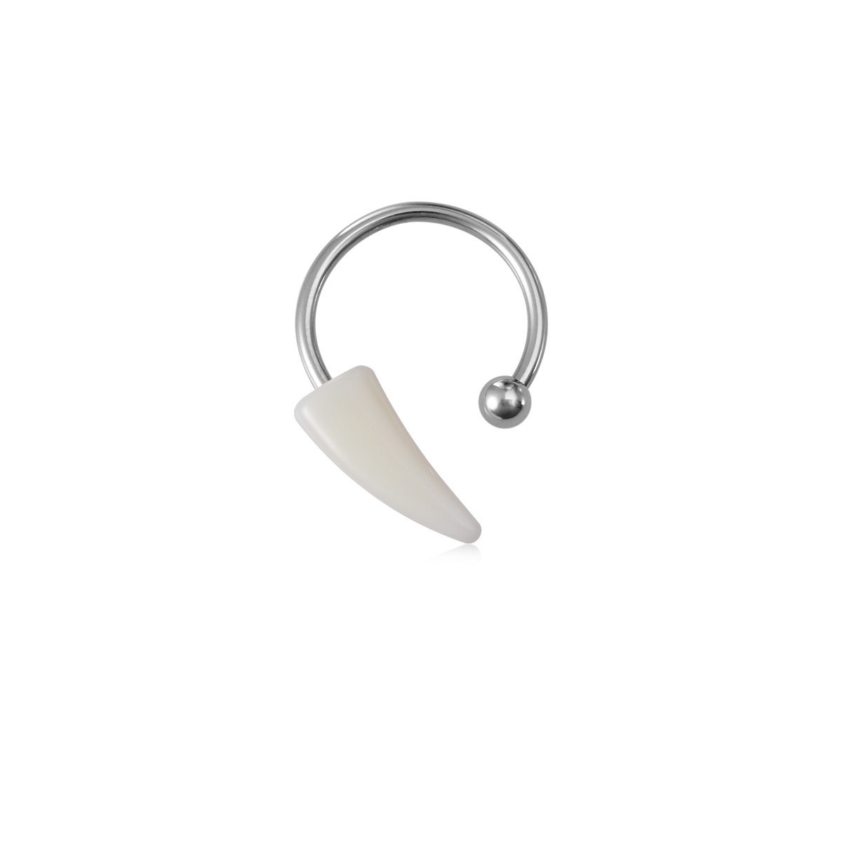 Fang Fang Horseshoe Ring Stainless Steel Lip Ring Body Piercing Jewelry Ear Bone Ring Wholesale