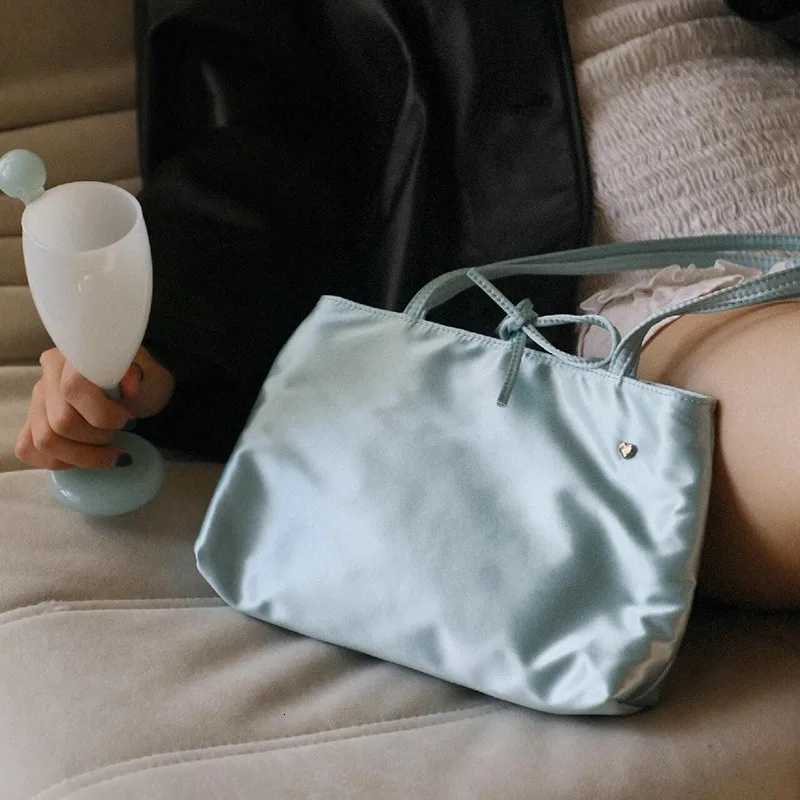 Women Satin Small Handbags New Fashion Ladies Summer Underarm Bag Purse Shoulder Bag Y250730