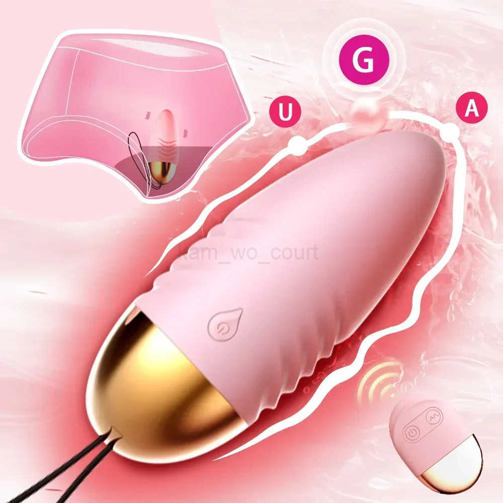 Vibrating Egg Wireless Remote Control Bullet Vibrators Clit Stimulator Vaginal Massage Ball G-Spot Vibrators Sex Toys for Women M250731