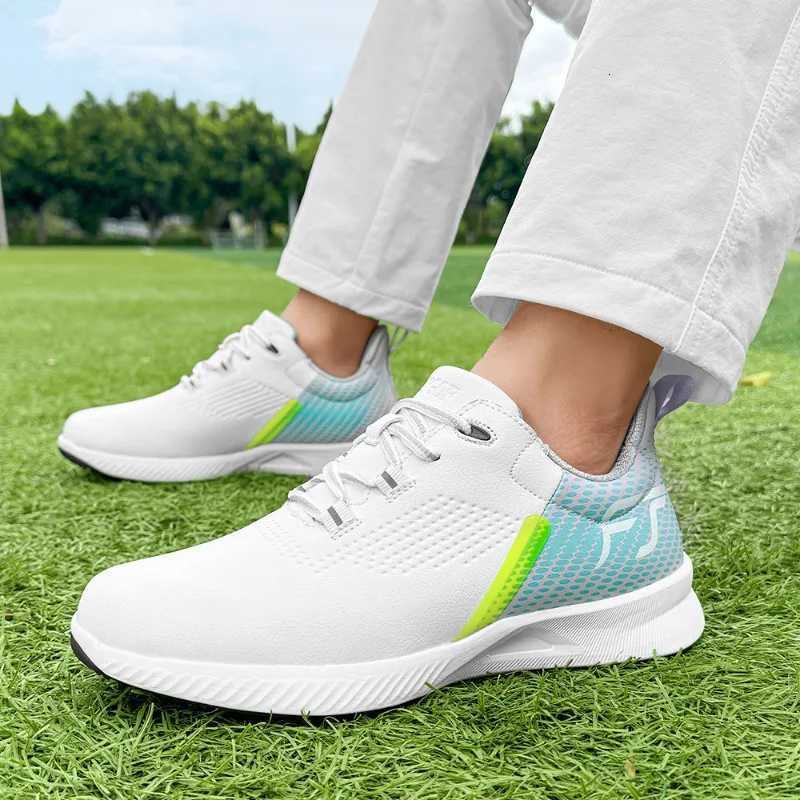 Luxury Men Golf Shoes Comfortable M Golfers Shoes Lightweight Walking Sneakers Y250731