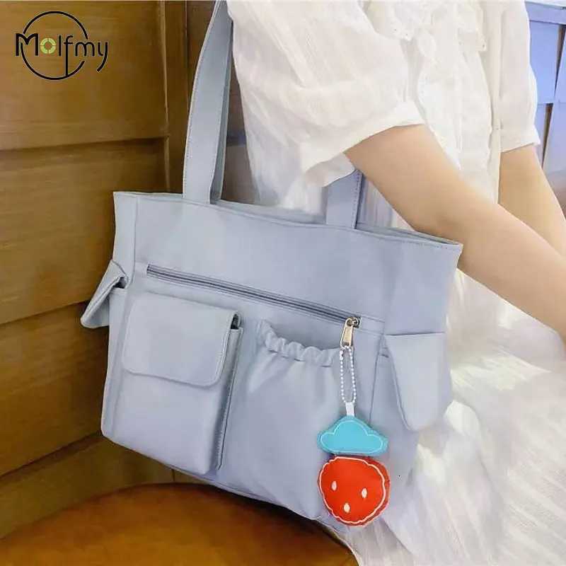 Large Capacity Crossbody Bag with Multiple Pockets Oxford Messenger Tote bag Adjustable Shoulder Handbags for School Travel Dail Y250730