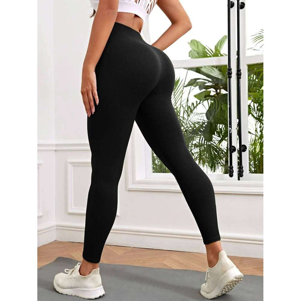 Yoga Pants High Waisted Sport Gym Fiess Leggings Women Seamless Female Legging Tummy Control Running Tights