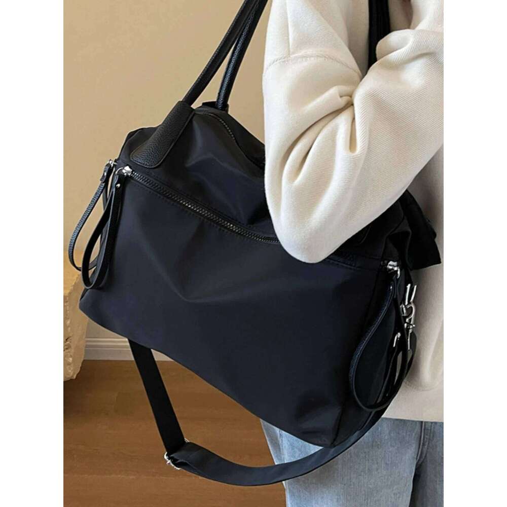 Casual Nylon Crossbody For Women Large Capaci 2023 New Autumn Winter Versatile Single Oulder Underarm Commuter Bag