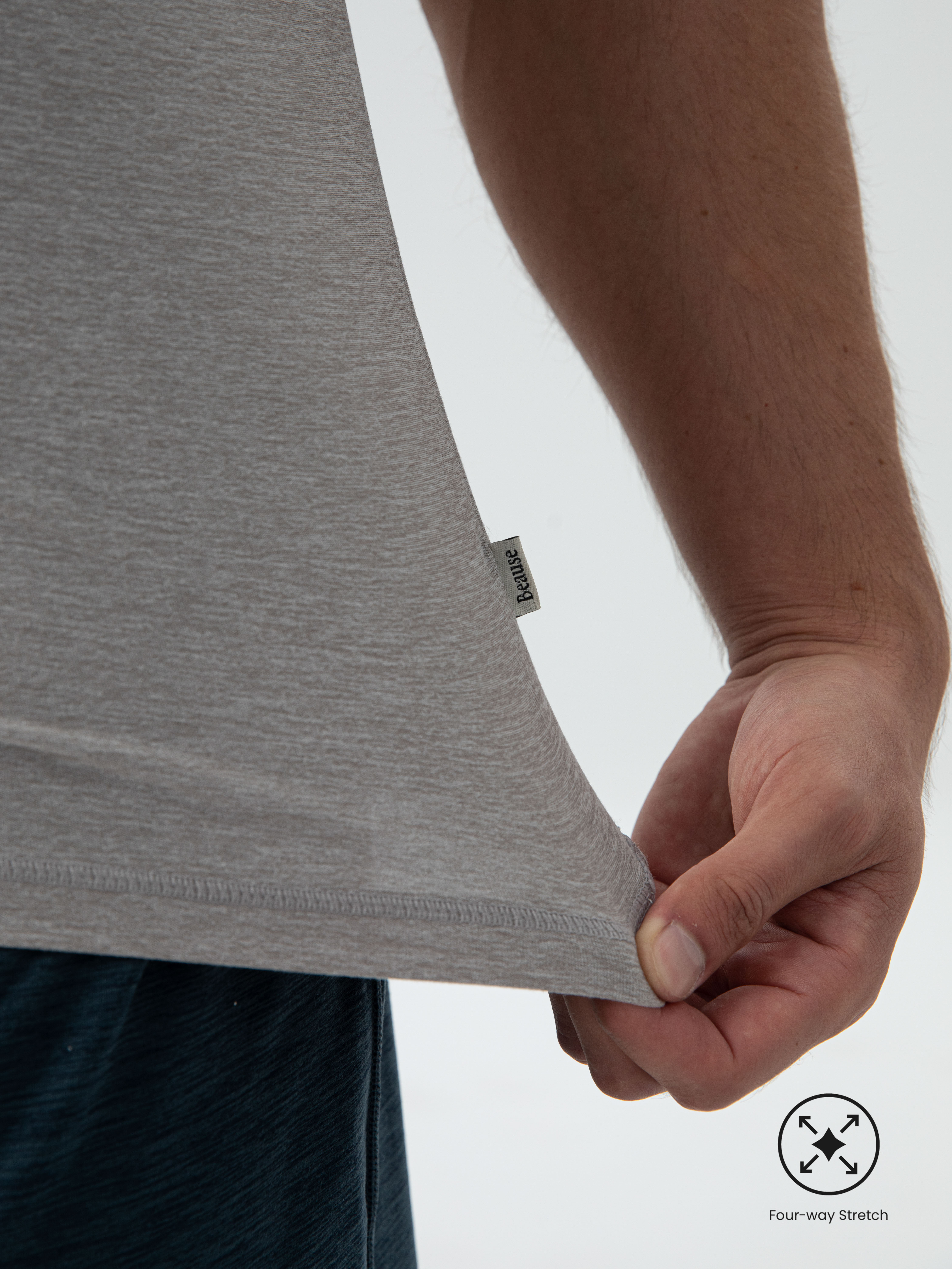 Men's Lightweight Cotton T-Shirt - Breathable Fabric & Durable Construction