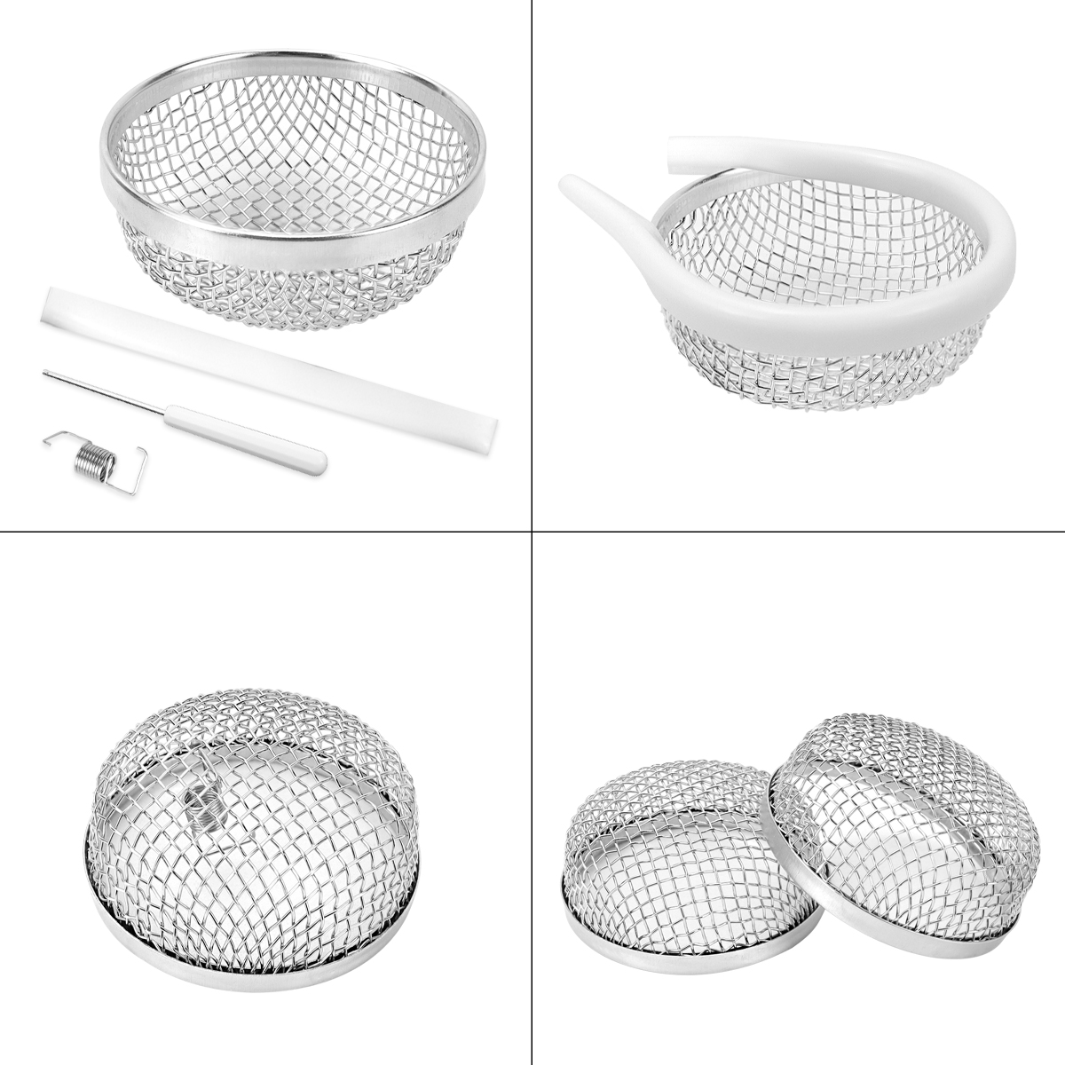 Set of Four Insect Proof Nets - Durable Covers for RV Refrigerator & Furnace Vents