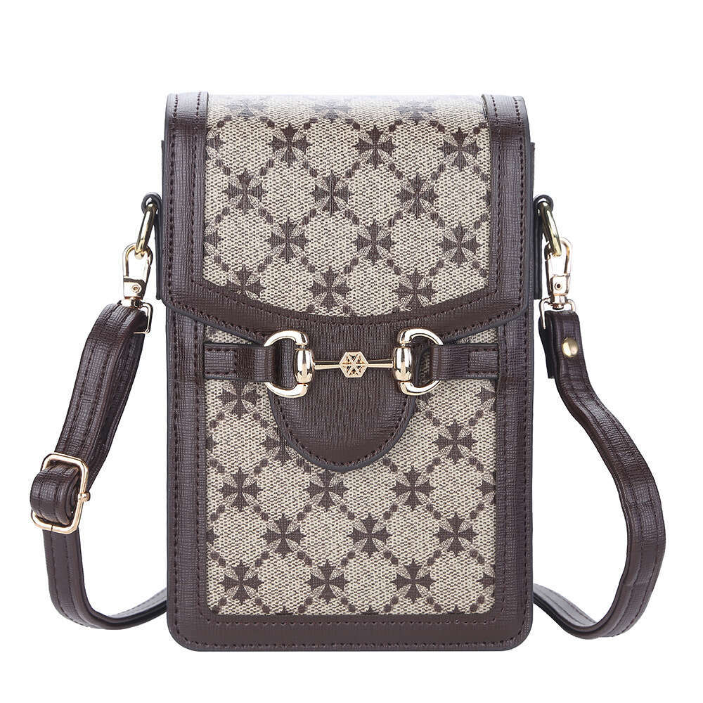 Korean Style Trendy Phone BOISEEN Simple Small Single Shoulder Crossbody Women's Zipper Hidden Pocket Niche Bag