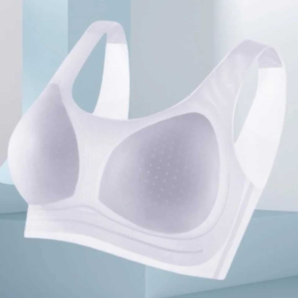Breathable Close-fitting Wireless Deep V Bra Shockproof Traceless Push Up Underwear Lingerie Adjustable Seamless Sports Bras Z250730