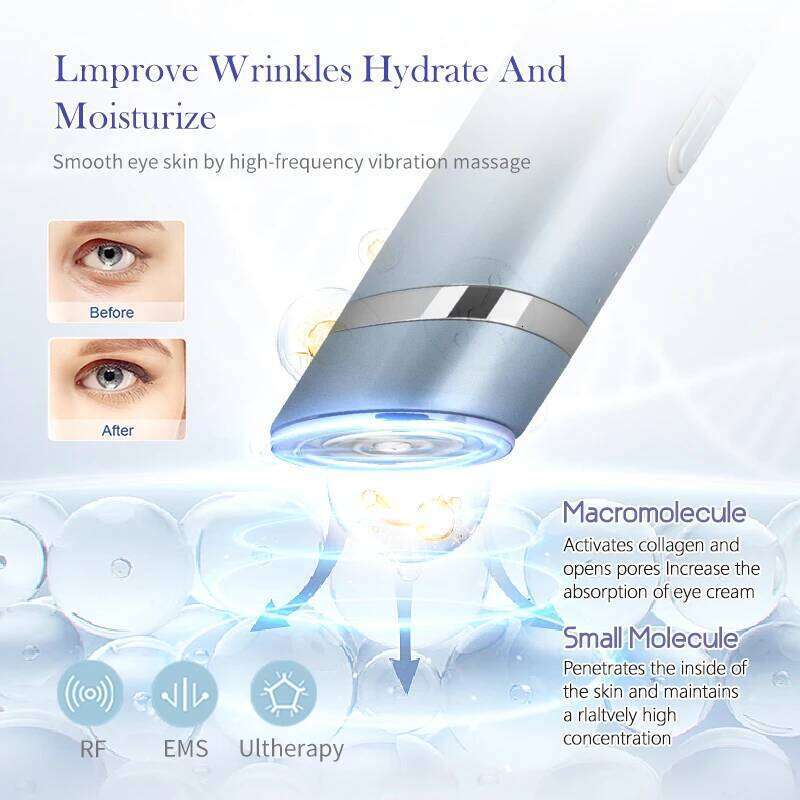 hine LED Light Therapy Beauty Instrument Eye Lifting Device Massage Lift Skin Anti Wrinkle SPA Facial Tool