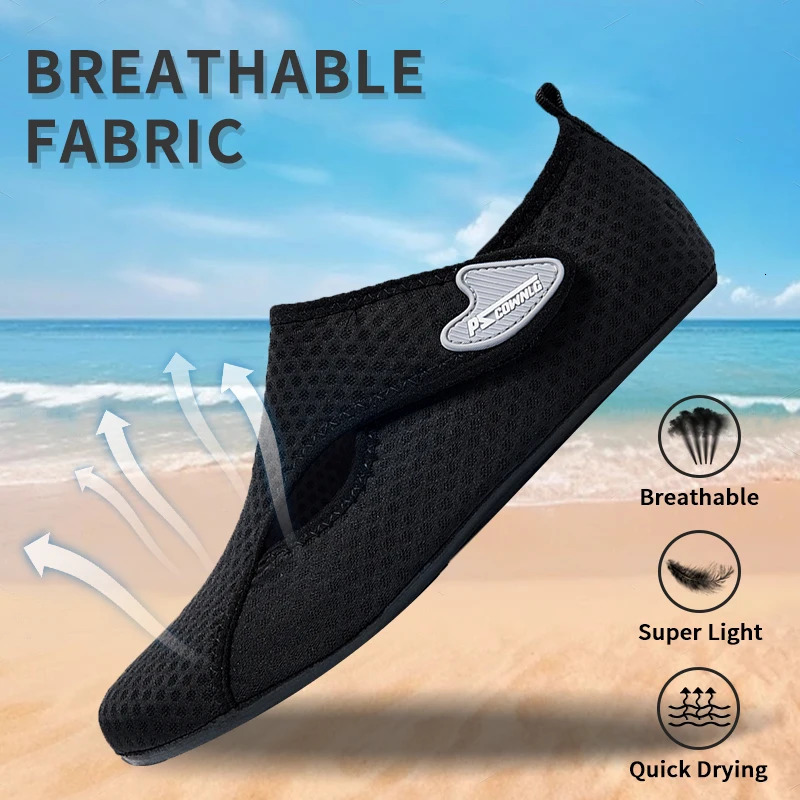 Women Beach Water Shoes Beach Sneaker Socks Man Barefoot Yoga Shoes Quick-Drying Surfing Swimming Shoes Barefoot Water Skin Sock 250725