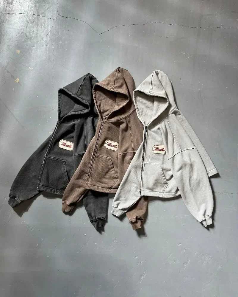 Streetwear Harajuku Hip Hop Fashion Embroidery Oversized Sweatshirt Two Piece Set Slacks Jogging Pants Tracksuits Casual Jacket XJ250731