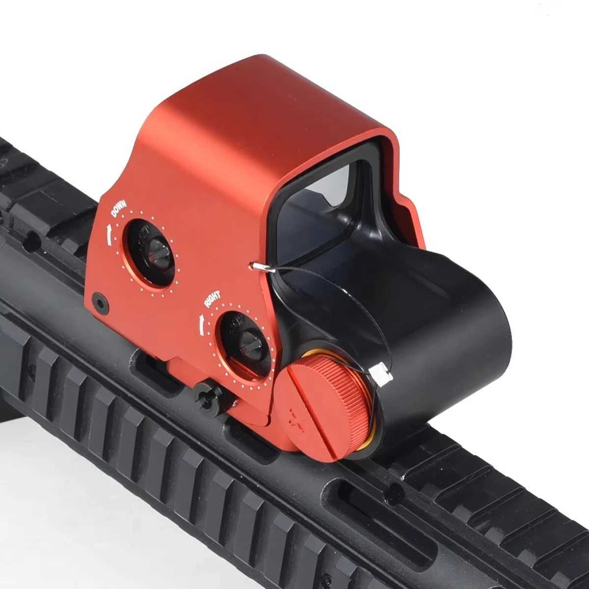 551 552 558 Red Metal Sight Green Red Dot Optic Adjustable Brightness Reflex Hunting Airsoft Rifle Scope 20mm Rail Mount R250730