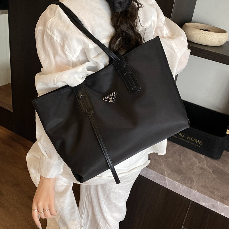 Tote Bags for Women Black Shopping Bag Leisure Versatile Handbag Mommy Tote Bag Crossbody Bag Free Shipping 2025s