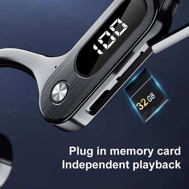 Designer Famous Brand Swimming Bone Bluetooth Double G Memory Earless IPX Waterproof Air Conduction Headphones Hot