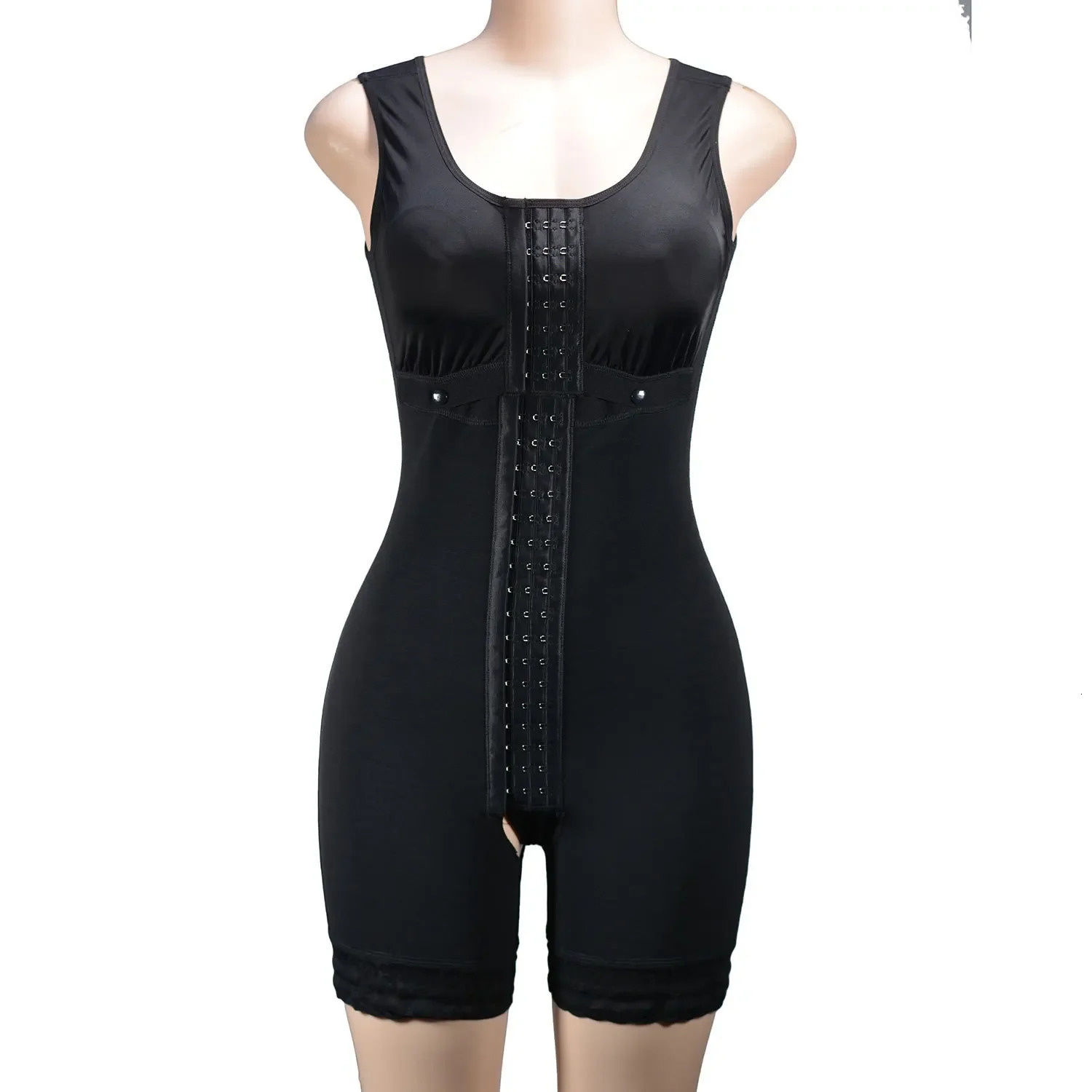 Three-Row Button Mesh Slimming Body Shaper Full Body Shaper Waist Secret Thin Material Summer Suitable Men Women Underwear 250726