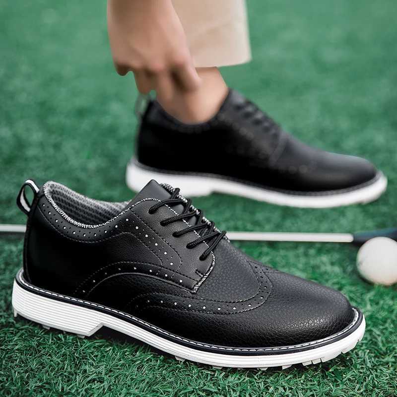 Golf Shoes Mens Four Seasons Non Slip Sports Shoes New Fion Breathable Cfortable Versatile Nail Casual Sports Shoes Y250731