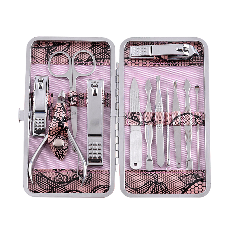 Nail Repair Set with Nail Clippers - Includes 12 Pieces for Professional Nails Care