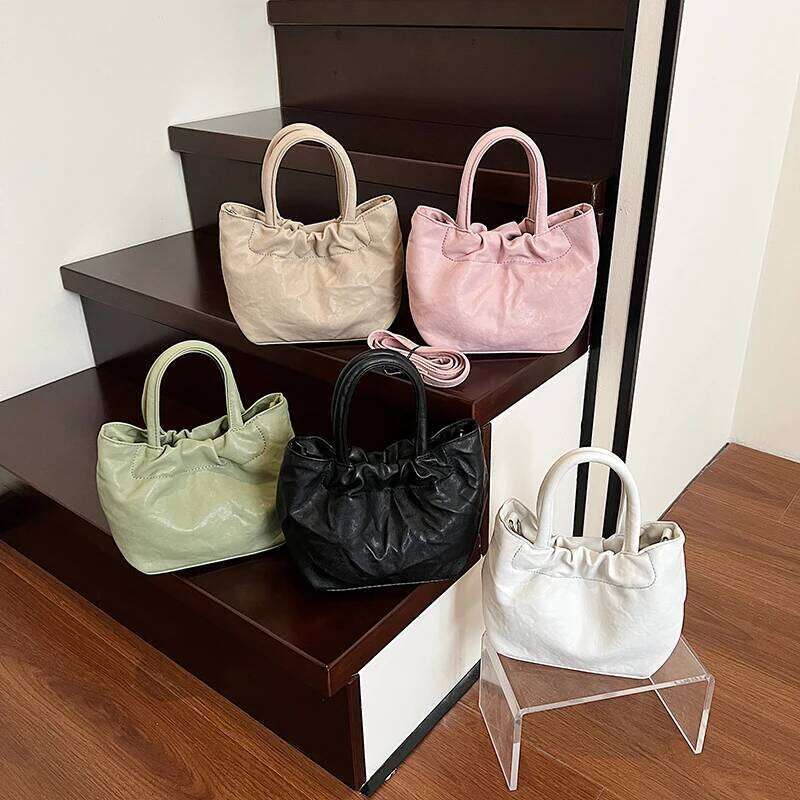 Small Crossbody Bags For Women PU Leather Shoulder Bag 2025 Designer New Short Handle Green Purses And Handbags