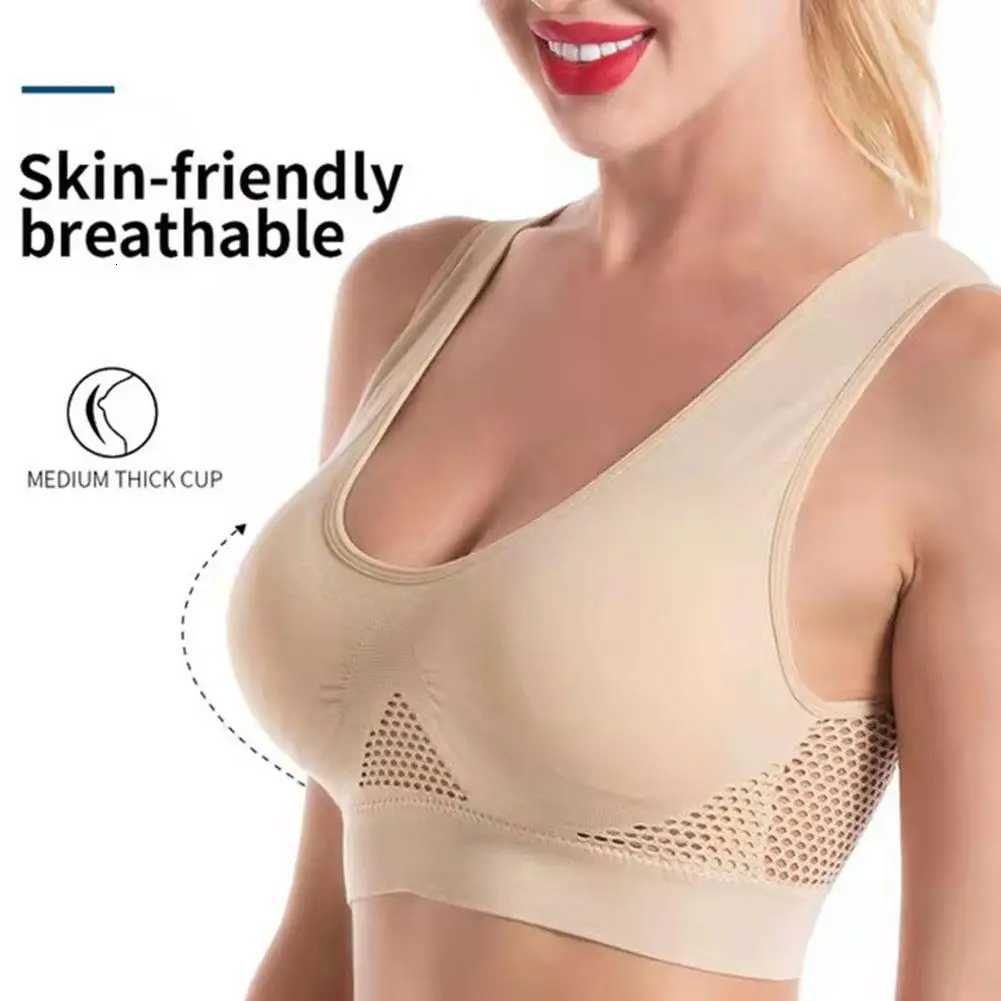 Fitness Sports Bra Women Sport Bra Running Vest Gym Workout Underwear Padded Crop Tops Female Sportswear Push-Up Bra Z250730