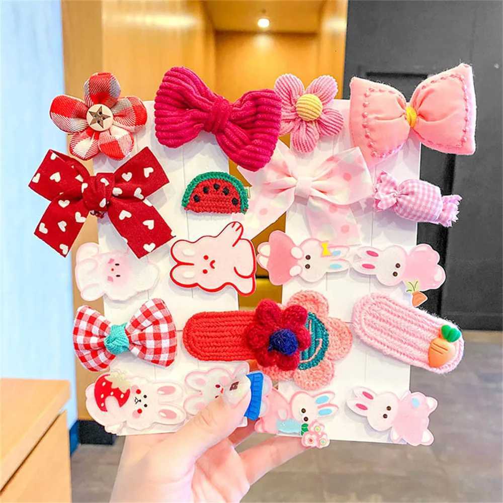 10pcs Cute Childrens Hair Clip Baby Hair Jewelry Girl R250730