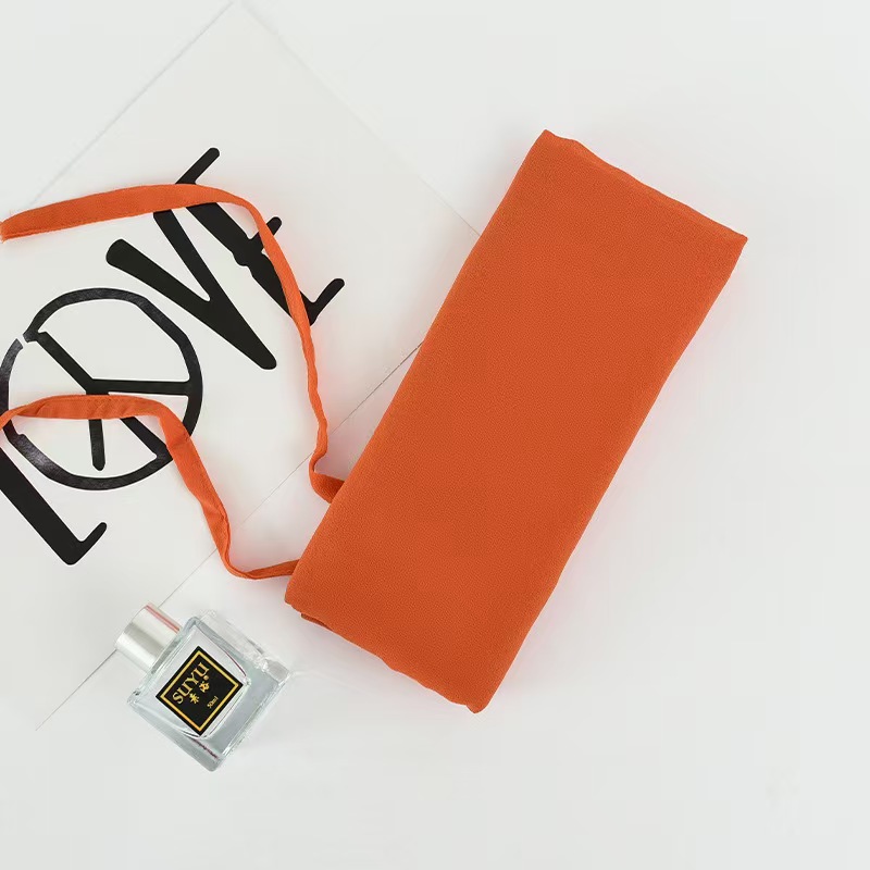 T1358 headscarf scarf retro ethnic chiffon beads solid color headscarf scarf multicolor retro style