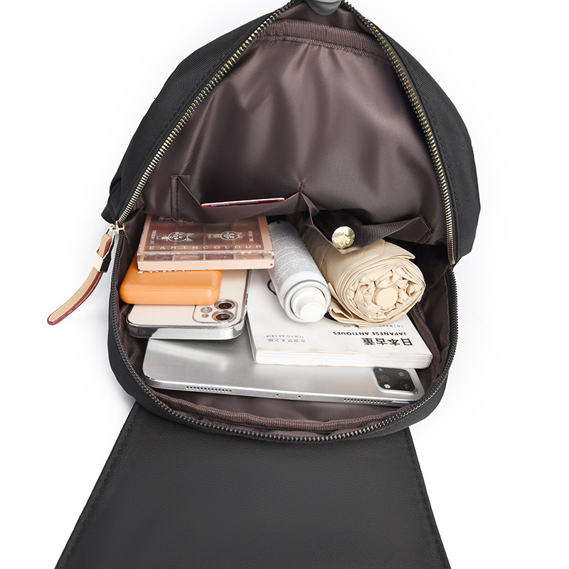 2025 Summer New Women's Backpack New Travel Oxford Cloth Backpack Fashion Canvas Backpack Large Capacity Summer New Designer Luxury Bag