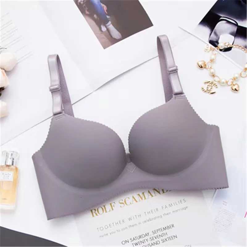 Seamless Bra Women Push Up Wire Free Adjustable Bralette Sexy Bras Straps Bright Summer Lingerie Breathable Underwear Z250730