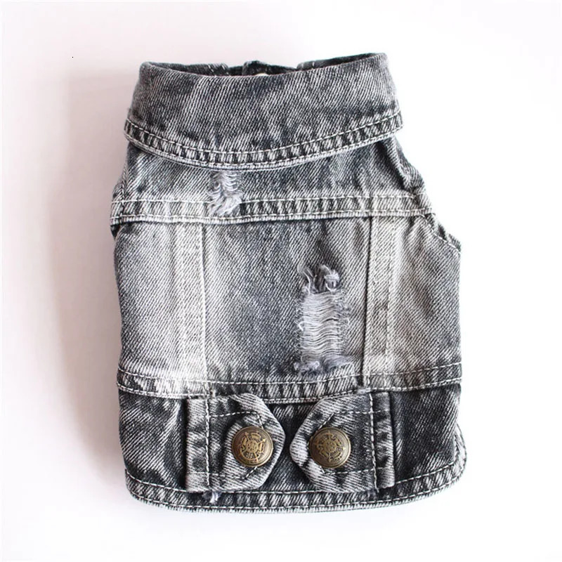 Thin pet dog coat Cool Dog Jeans Jacket for small medium dogs fashion Puppy Clothes Dog accessories 250729