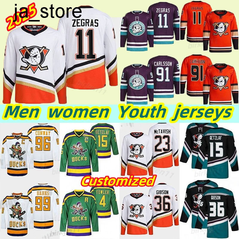 Leo Carlsson Troy Terry Ryan Getzlaf Cam Fowler Charlie Conway Paul Kariya mighty ducks #11 Trevor Zegras jersey #23 Mason McTavish anaheim size 3XL