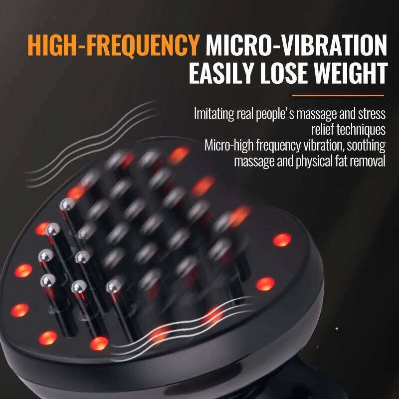 2025 New Advanced Burning Massager Vibration Heat + Microcurrent Tighten Skin & Reduce Fat - Best Price Online