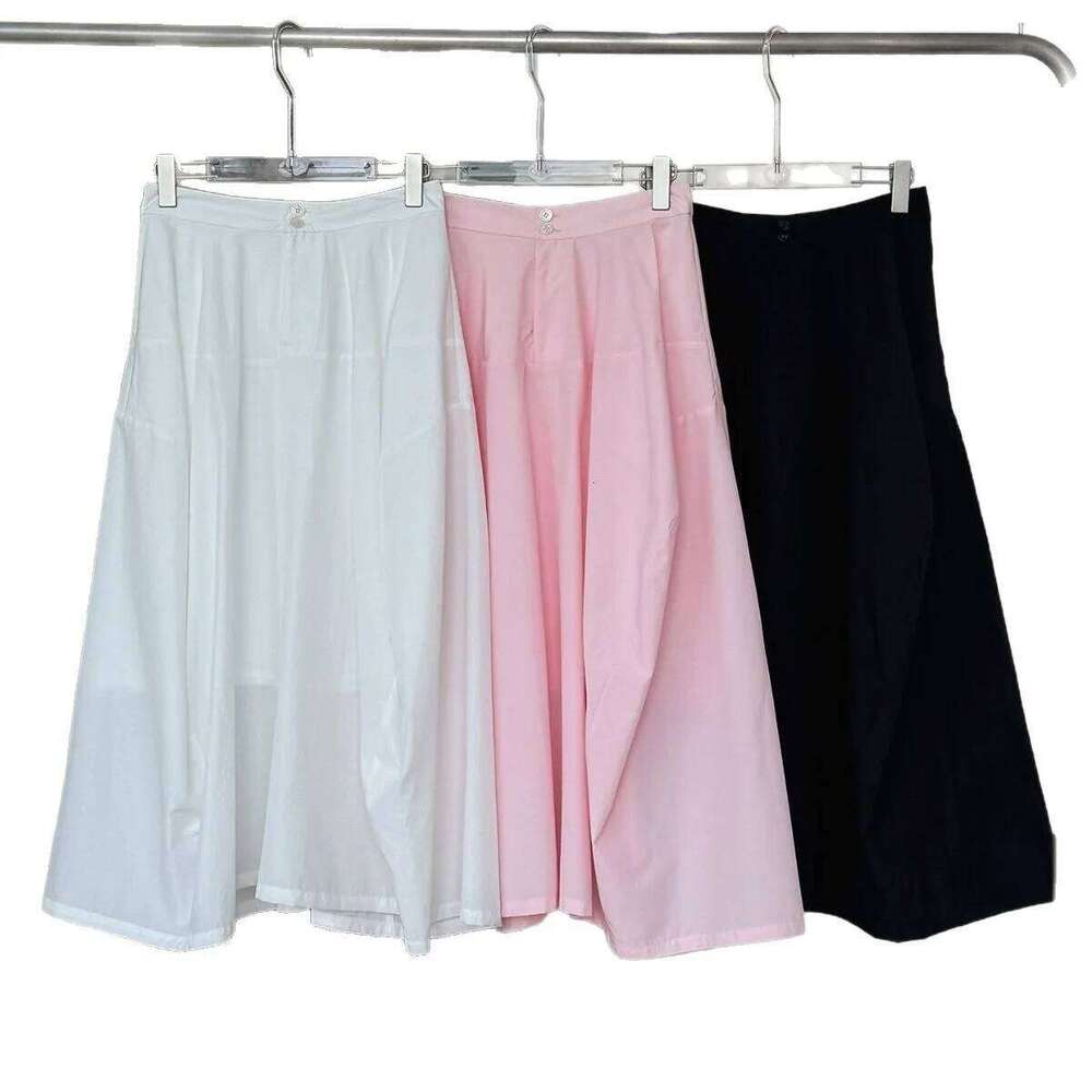 Designer Clothing 2025 Summer Floral Bud Half Silhouette Slimming Casual Long Skirt For Women