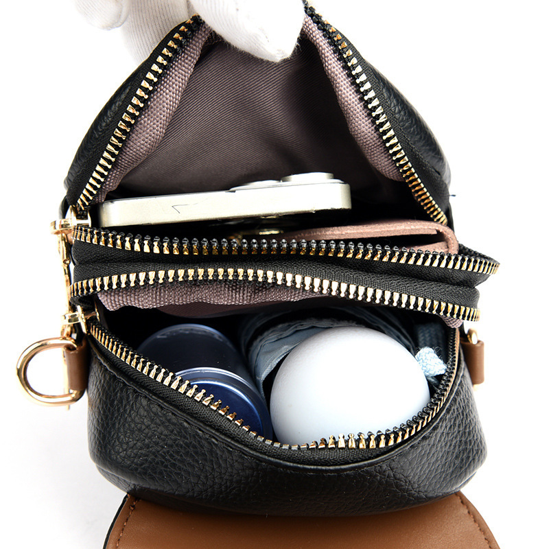 2025 Summer New Women's Shoulder Bag Simple And Niche Design For Outdoor Women's Mobile Phone Bag New Soft Leather Women's Crossbody Ba