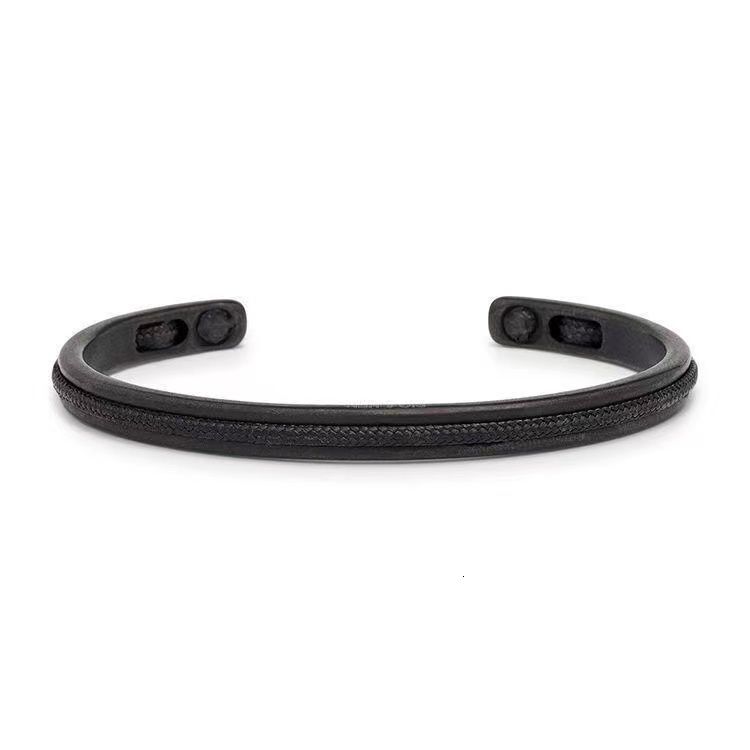 New Dutch Open Madam Handwoven Boat Rope Creative Men And Women Couple Personality Temperament Red Designer Bracelet Rope Bracelet Black