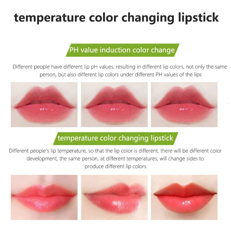 Spring Aloe Vera Moisturizing Lipstick Long Lasting Nouritious Lip Balm Temperature Changing Color lipgloss Lip Makeup Comestics 250730