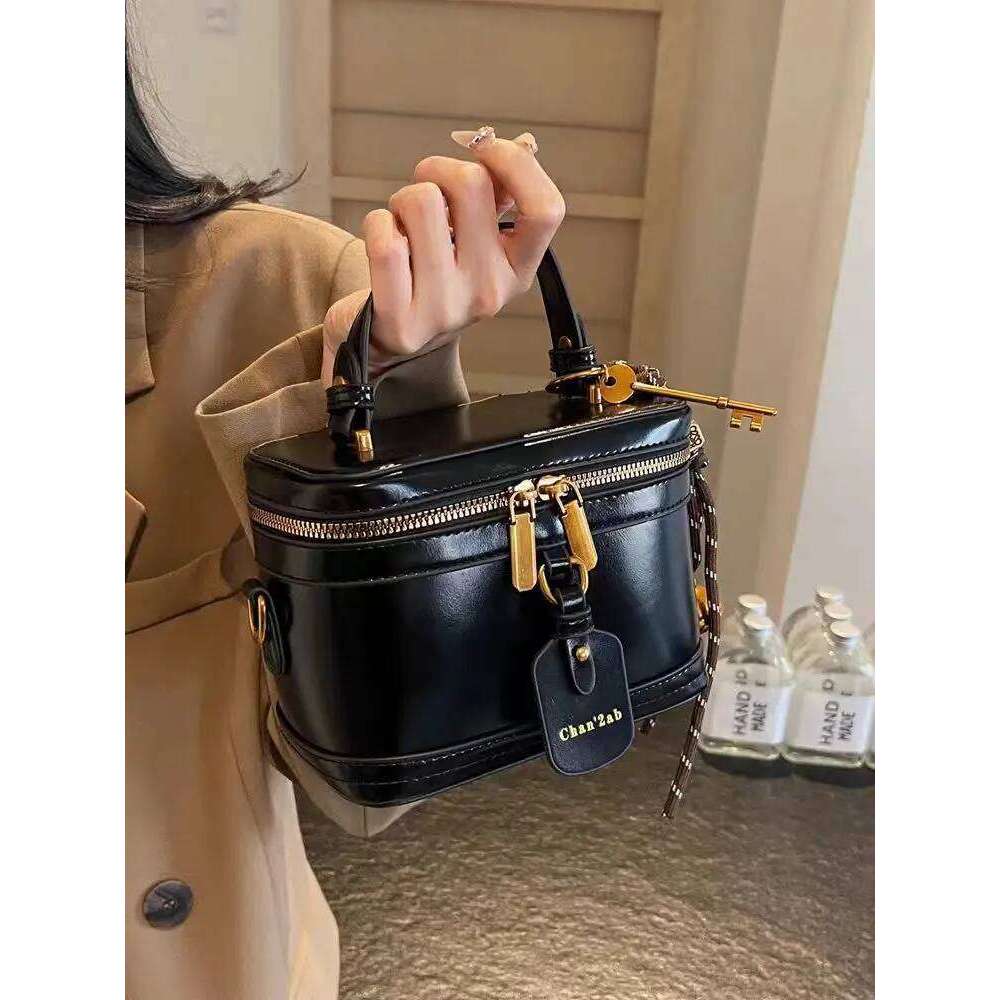 Designer Box Square Crossbody For Women New Brand Red Black Tote Bag Fashion Girls Mini Handbag
