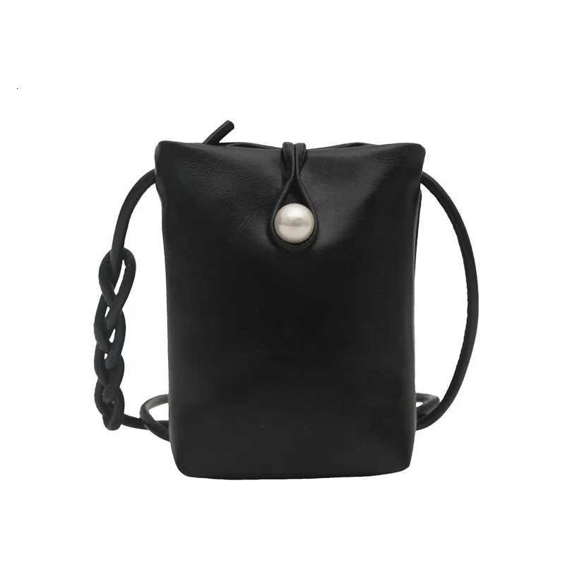 Crossbody Cell Phone Bags For Women Mini PU Leather Shoulder Purses And Handbags Ladies Phone Shoulder Bags Simple Solid Bag Y250730