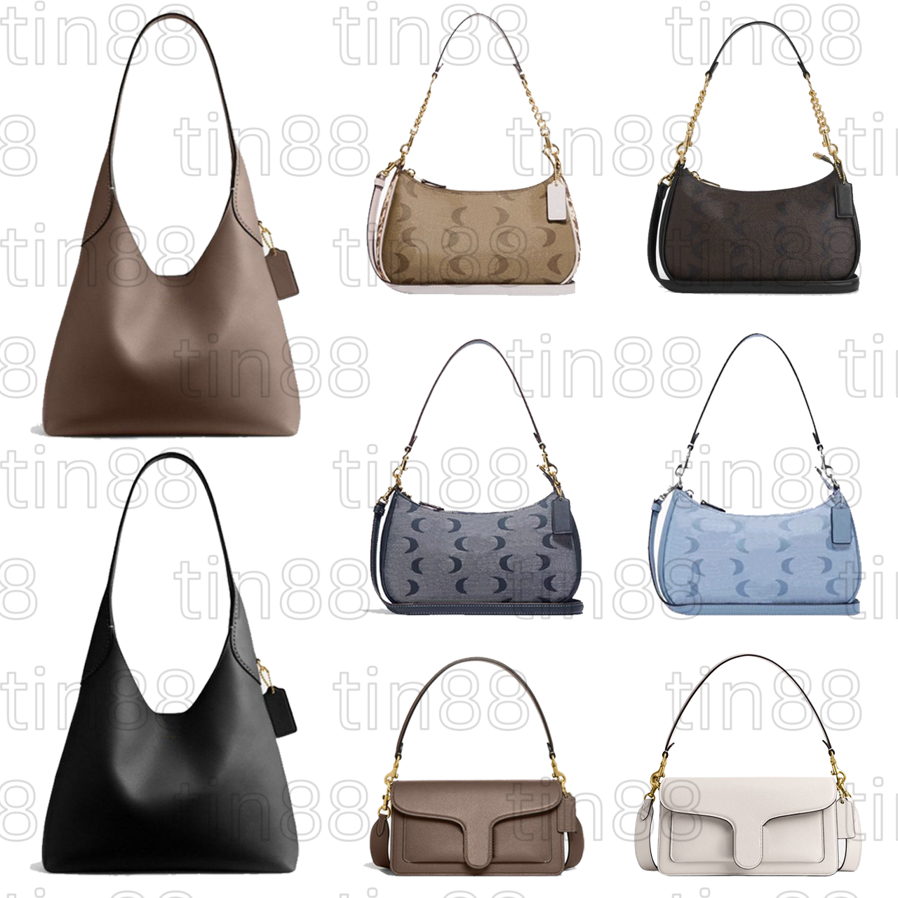 Fashion Designer Brooklyn bag Luxury 28 single shoulder YN bag Womens tote bag Best seller shoulder handbag large capacity minimalist style teris Underarm bag