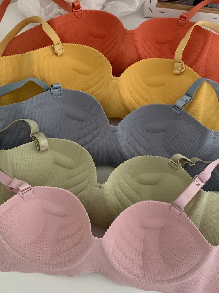 3PCS Women Push Up Backless Bras Sexy Wireless Solid Lingerie Female Detachable Straps Design For Party Wedding Gather Bralette Z250730