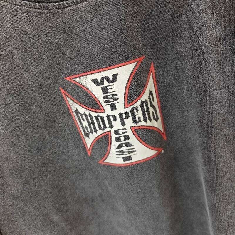 Casual West Coast Choppers T-Shirt Trendy Streetwear Breathable Fabric Loose Fit Daily Outfit