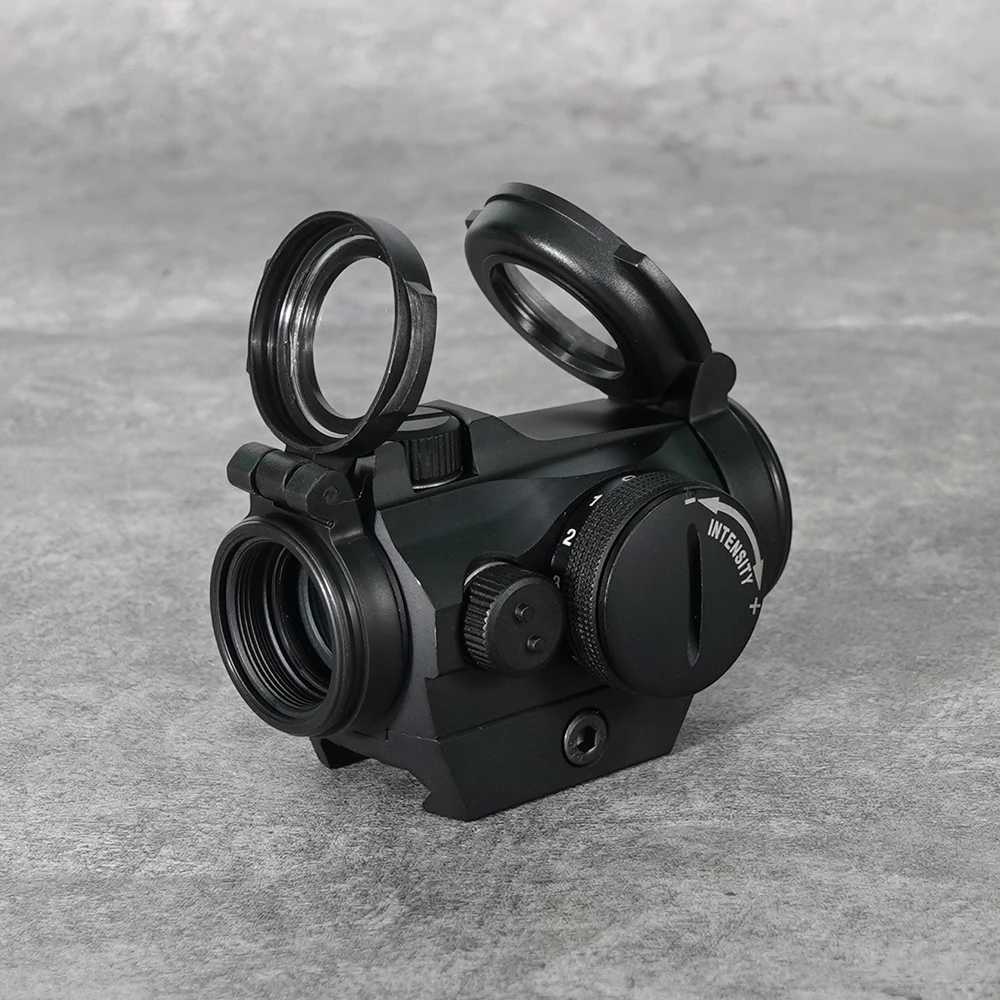 2025 Ver 1X22 AIMT 2Red Dot Sight Reflex Sight For Airsoft With 1.54 1.93 2.26 Inch Mount Full Markings R250730