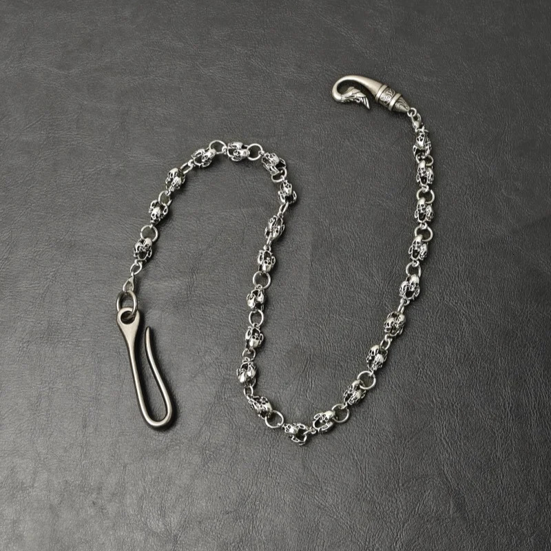 Model Skeleton Pants Chain Trendy Men And Girls Ones Waist Premium Products Accessories Gift-giving 250730