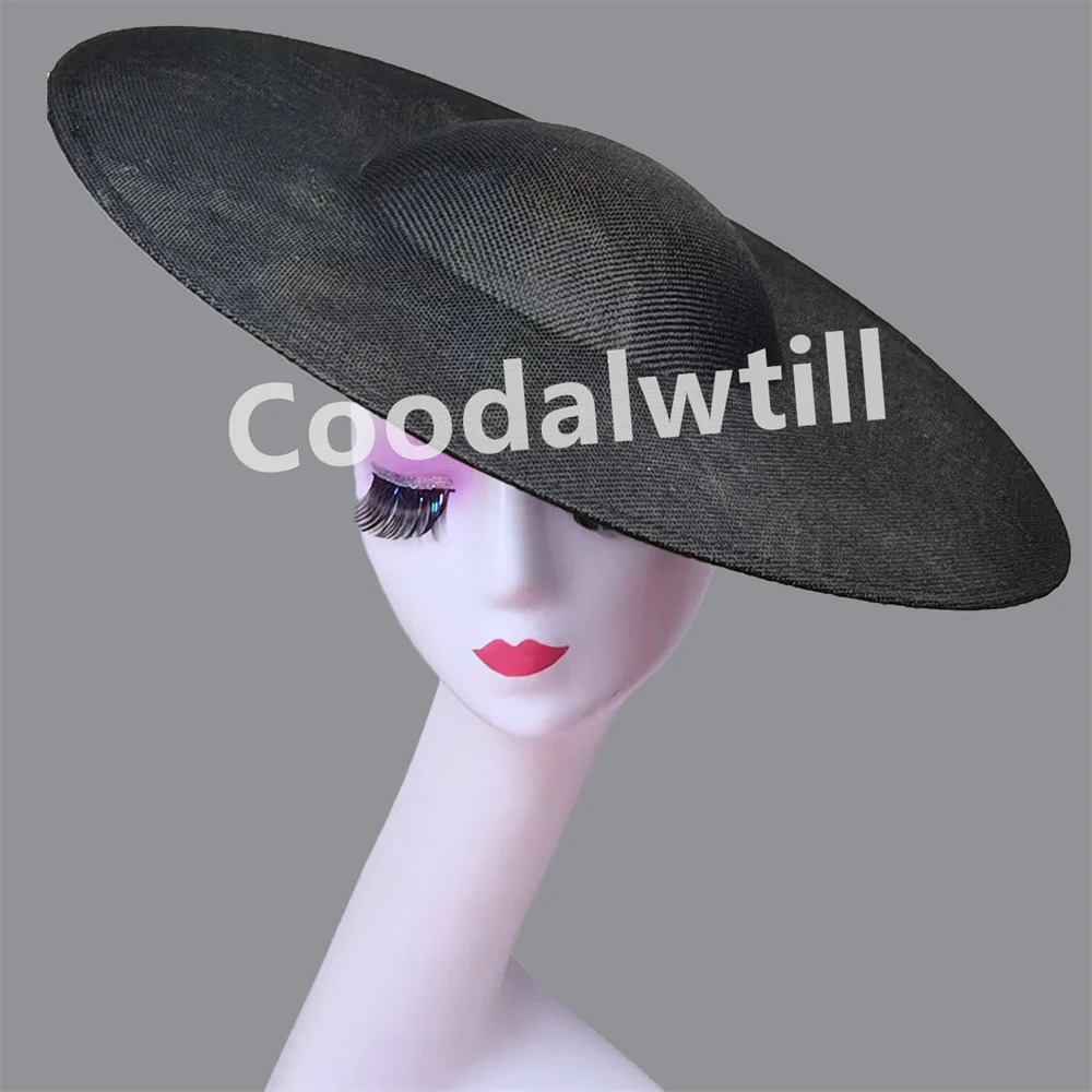 Big Fascinator Base 40cm Diameter Make Wedding Fascinator Hat Derby Big Millinery Cap DIY Hair Accessories Large Top Cap 250729
