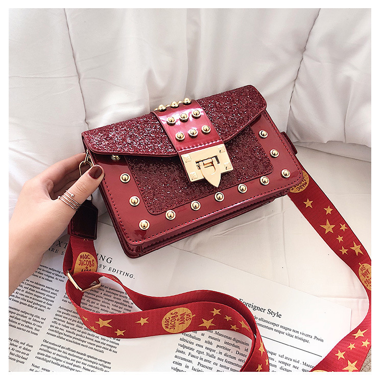 Designer Bag 2025 New Trend Sequin Princess Cute Style Fashion Versatile Shoulder Bag Crossbody Bag Small Square Bag Luxury Bag Women's Bag Tote 