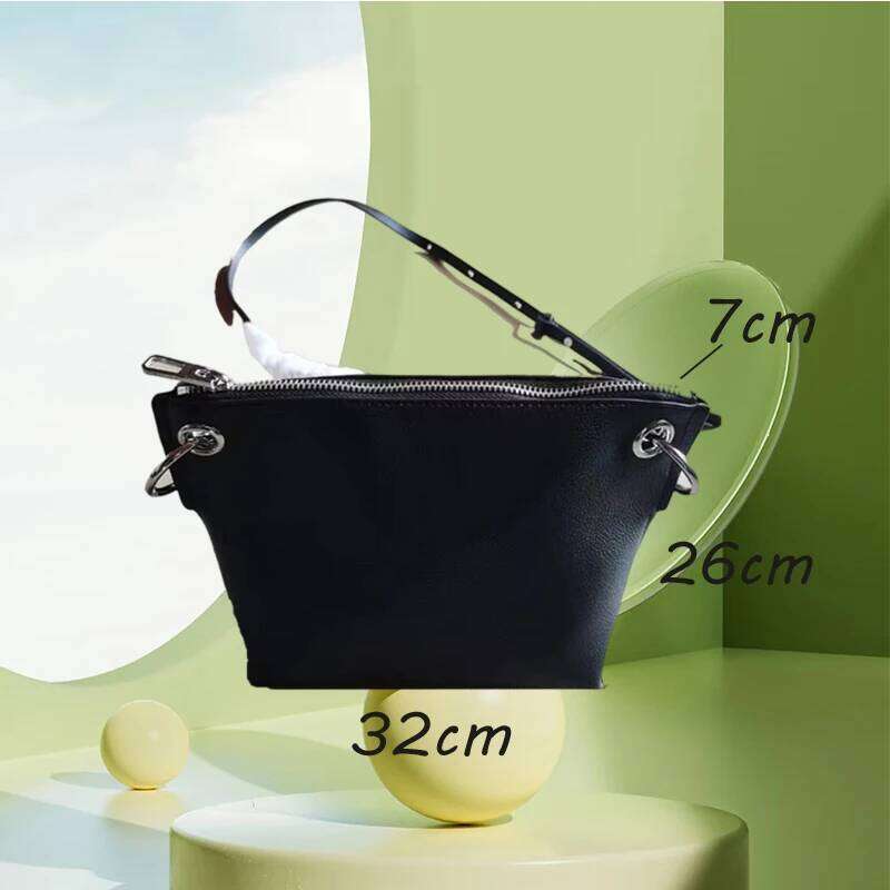 Personalized Buckle Camera With New Contrasting Color Splicing Small Square Bag, Single Shoulder Crossbody Women's Bag