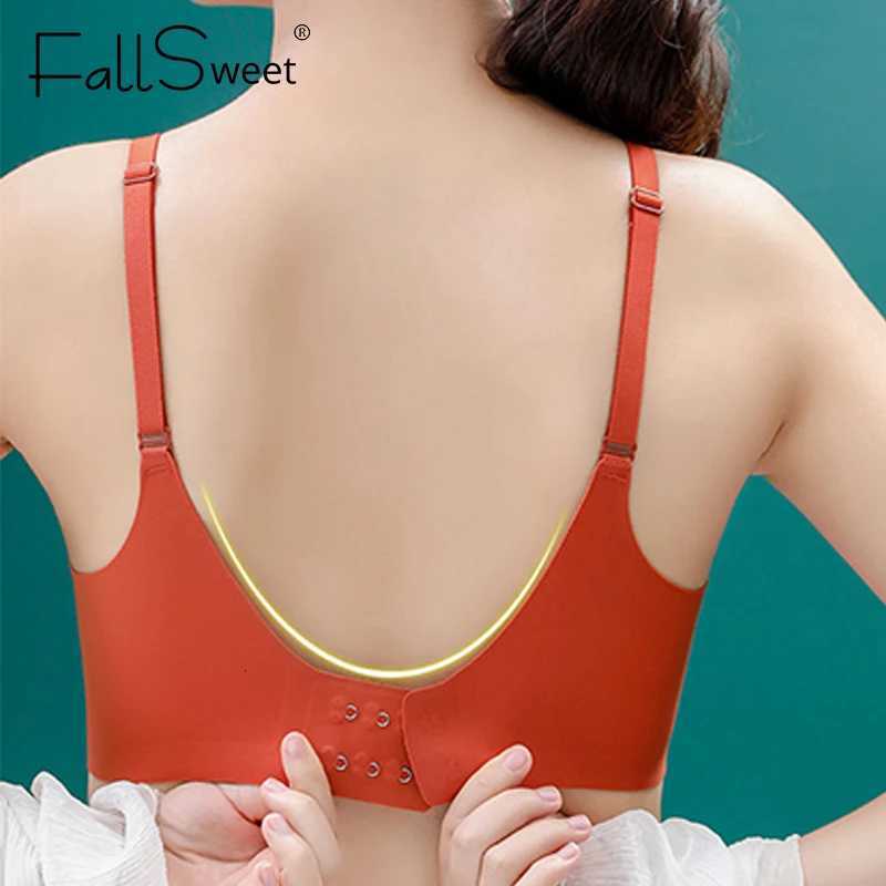 FallSweet Seamless Bra for Women Push Up Bras Comfortable Wireless Bralette Thin Breathable Brassiere Ladies Sexy Lingerie S-XL Z250730