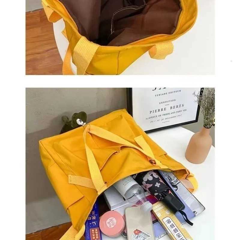 Waterproof nylon bag large capacity lightweight multi-functional womens bag one-shoulder crossbody bag student class tutor Y250730
