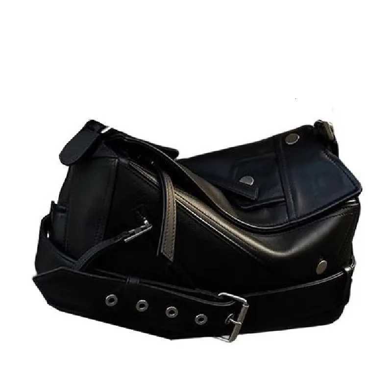 Top Quality Handbag And Purse Designer Soft Leather Shoulder Bag Black Totes Women Fashion Underarm Tote Bags Y250730