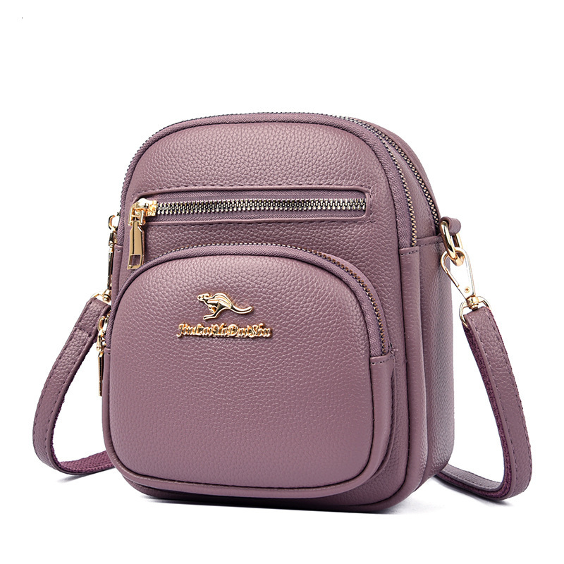 2025 Summer New Women's Bag Soft Leather Diagonal Cross Bag New Light Luxury Style Women's Shoulder Bag Fashion Women's Diagonal Cross 