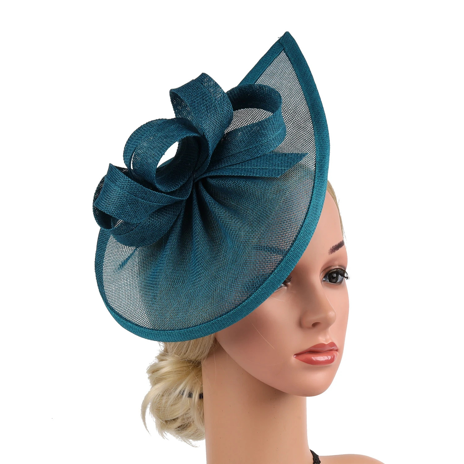 Cocktail Tea Party Fascinator Headband Vintage bowknot Fascinators for Wedding Women 250729
