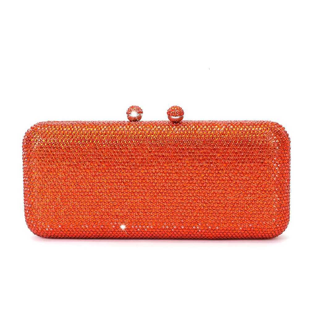 2025 Italys latest design elegant ladies wedding party dinner gift Crystal gold silver diamond evening clutch bag Y250730
